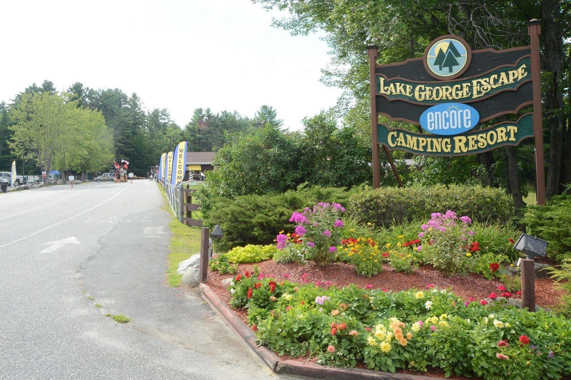 Lake George Escape - Campground Warrensburg Exteriör bild